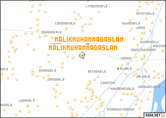 map of Malik Muhammad Aslam