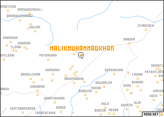 map of Malik Muhammad Khān