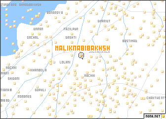 map of Malik Nabi Bakhsh