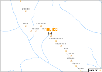 map of Maliko