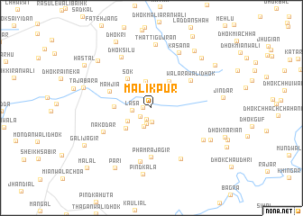 map of Malikpur