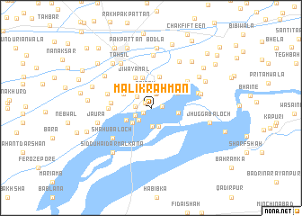 map of Malik Rahmān