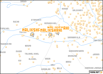 map of Malik Shāhi