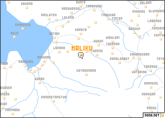 map of Maliku