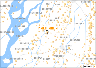 map of Malikwāla