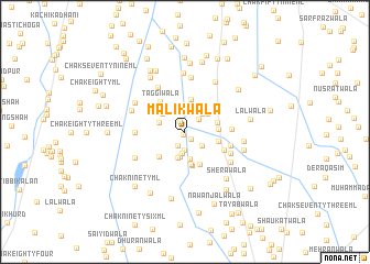 map of Malikwāla