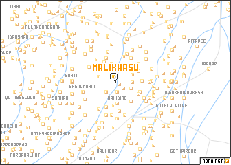 map of Malik Wāsu