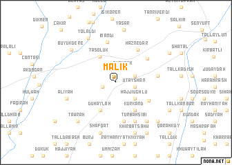 map of Malik