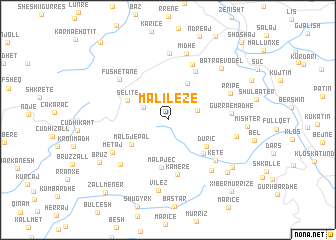 map of Mali-Leze