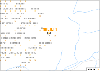 map of Ma-li-lin