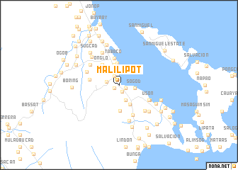 map of Malilipot