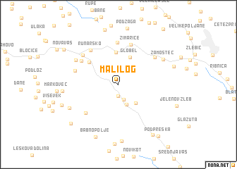 map of Mali Log