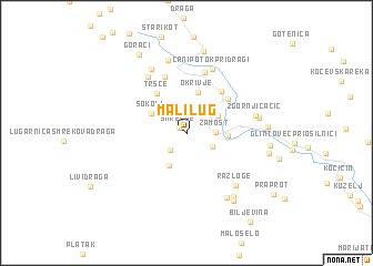 map of Mali Lug