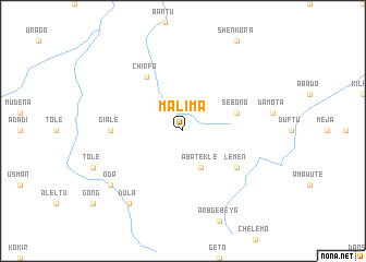 map of Malīma