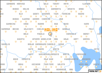 map of Malīma