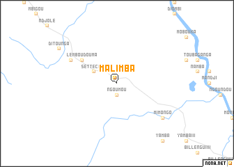 map of Malimba