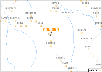 map of Malimba