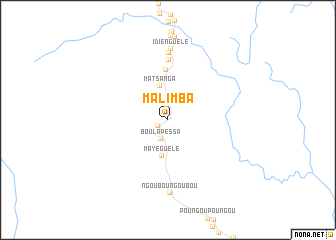 map of Malimba