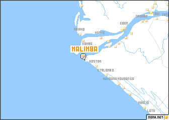 map of Malimba
