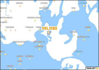 map of Malimbo