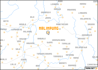 map of Malimpung
