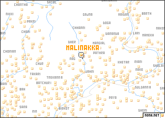 map of Mali Nakka