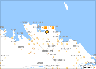 map of Malina