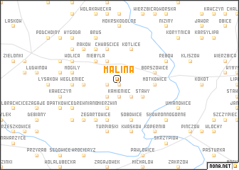 map of Malina