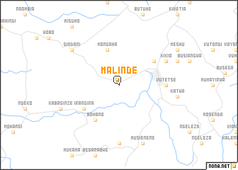 map of Malinde