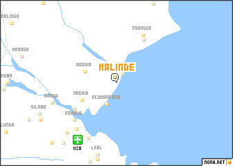 map of Malinde