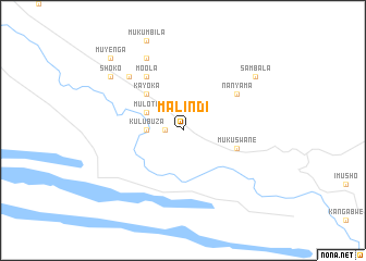 map of Malindi