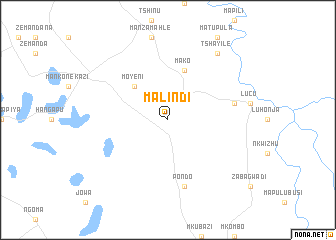 map of Malindi