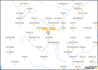 map of Malindi