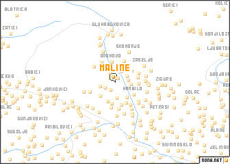 map of Maline