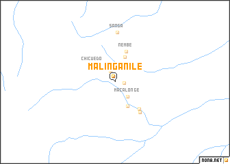 map of Malinganilê