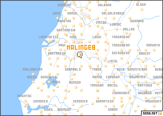 map of Malingeb