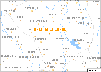 map of Malingfenchang