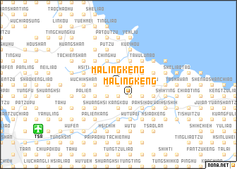 map of Ma-ling-k\