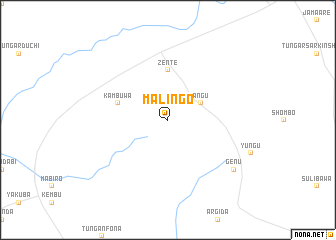 map of Malingo