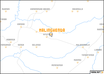 map of Malingwenda