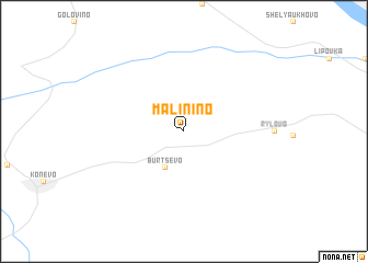 map of Malinino