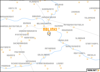 map of Malinki