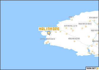 map of Malin More