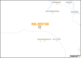 map of Malinnitsa