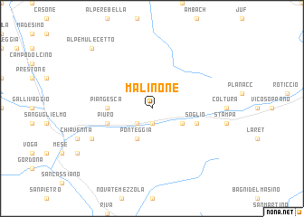 map of Malinone