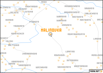 map of Malinovka