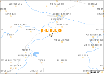 map of Malinovka