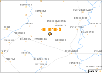 map of Malinovka