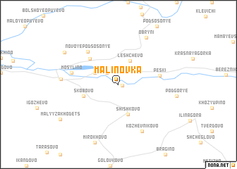 map of Malinovka