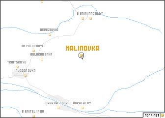 map of Malinovka